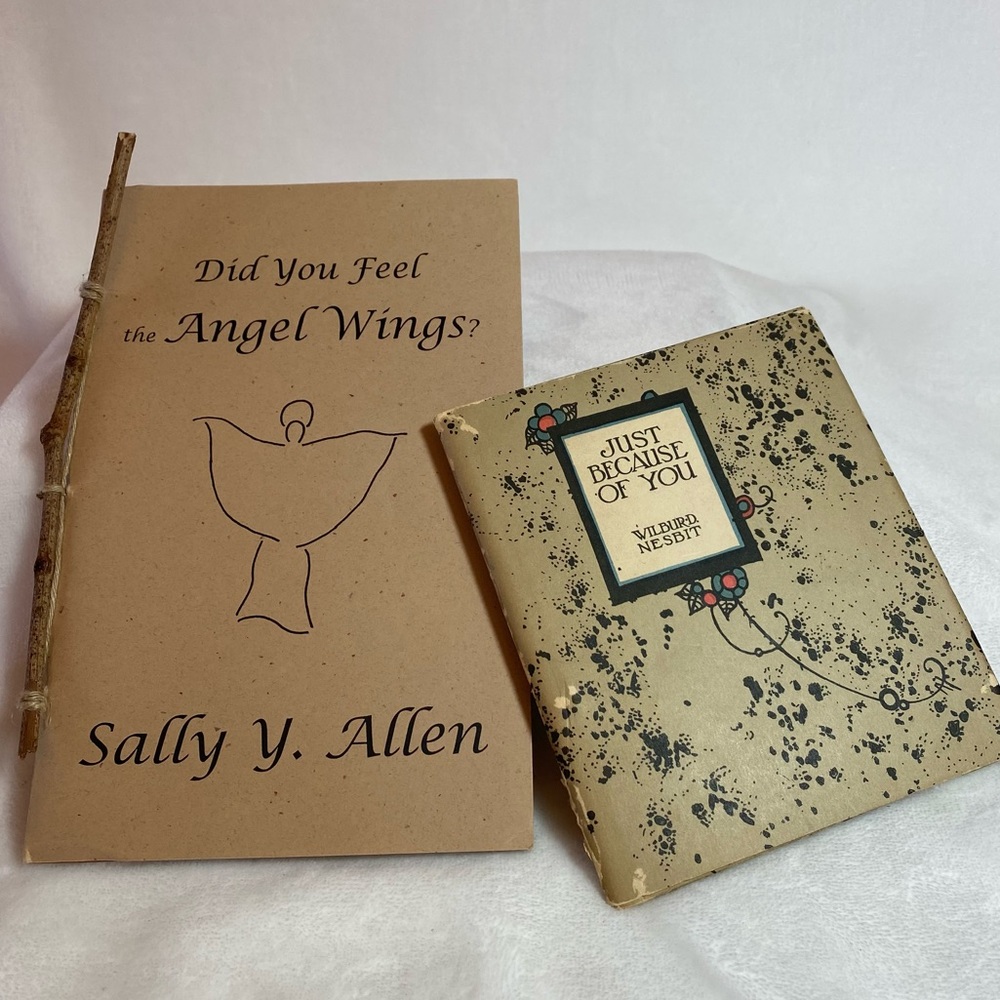Antique Books of Poems by Wilbur B. Nesbit, with self published booklet bonus.
